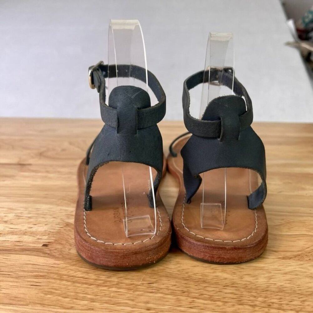 Urban Outfitters  Sandals Womens 6 Genuine leather Suede Upper  Thin Strap  - Picture 10 of 10
